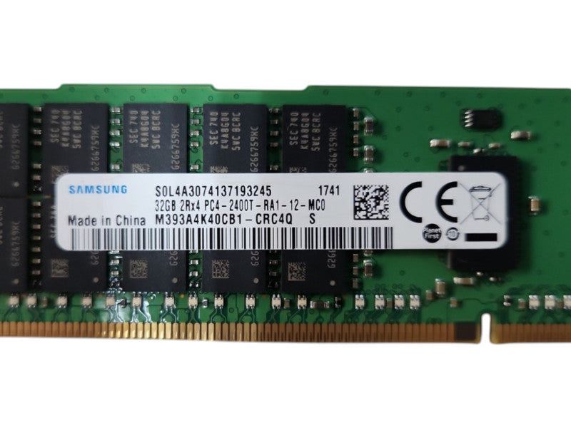 Samsung 32GB 2Rx4 PC4-2400T-RA1, DDR4, Server Memory Q