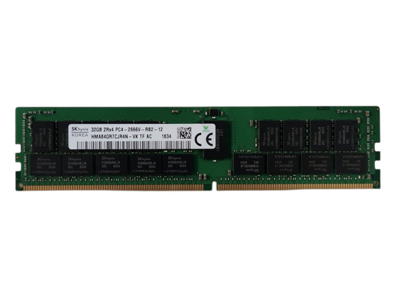 SK hynix 32GB 2Rx4 PC4-2666V-RB2, DDR4, Server Memory  Q!