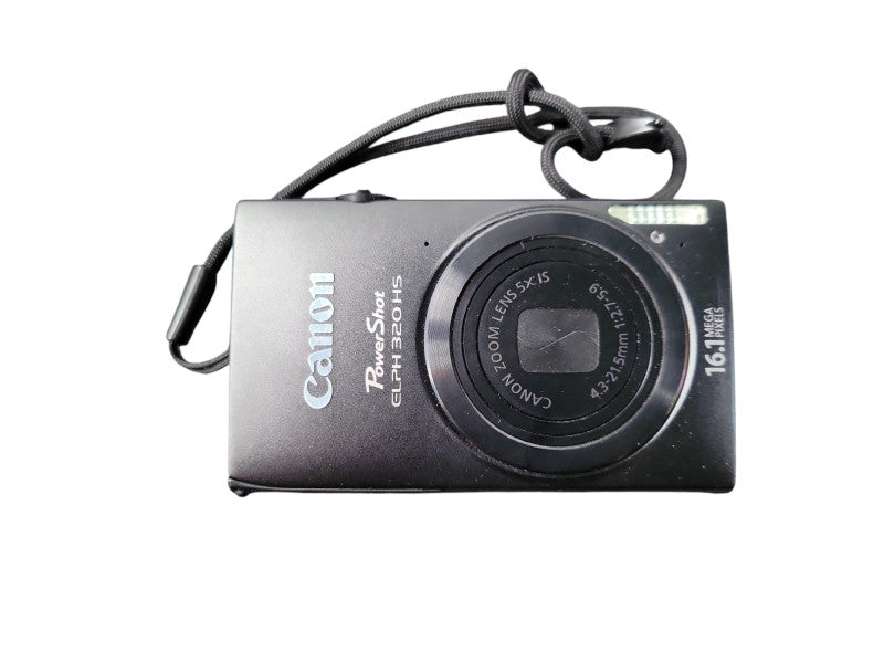 Canon PowerShot elph 320 HS 16 MP Digital Camera, with 5X Optical Zoom, Full  !