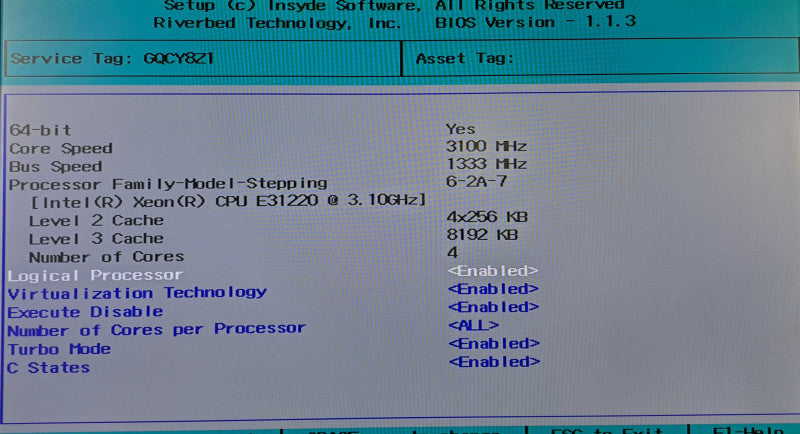 Dell PowerEdge R210 II | Xeon E3-1220 @3.10GHz, 16GB Ram, No HDD/OS