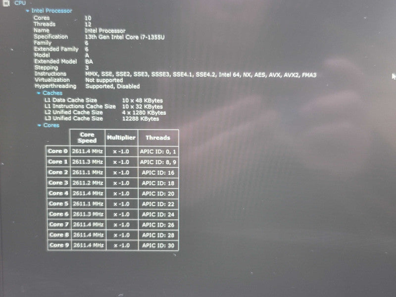 Lenovo ThinkBook 16 G6 IRL| i7-1355U| 512GB NVMe  β Lap200