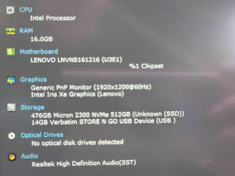 Lenovo ThinkBook 16 G6 IRL| i7-1355U| 512GB NVMe  β Lap200