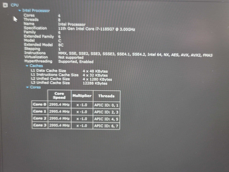 Lenovo ThinkPad T14 Gen 2| i7-1185G7| 16GB DDR4| 512GB SSD  β Lap200