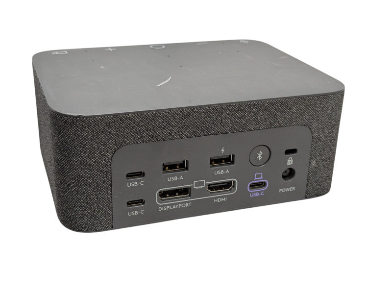 Logitech Logi Dock Speaker + USB-C Docking Station with Power adaptor  -