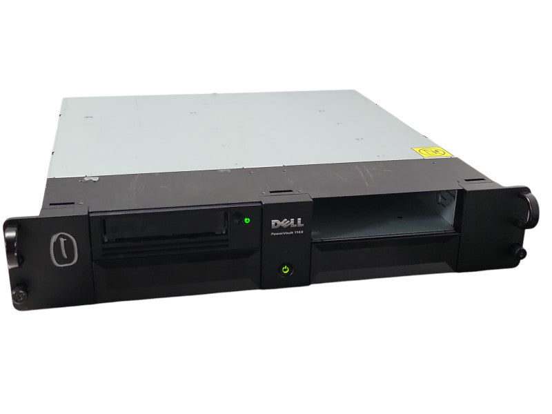 Dell Powervault 114x 2-Bay SAS chasis w/ 1x IBM LTO Ultrium 6-H 0341K0, READ _