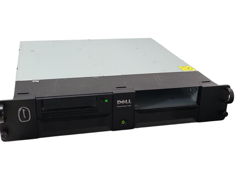 Dell Powervault 114x 2-Bay SAS chasis w/ 1x IBM LTO Ultrium 6-H 0341K0, READ _