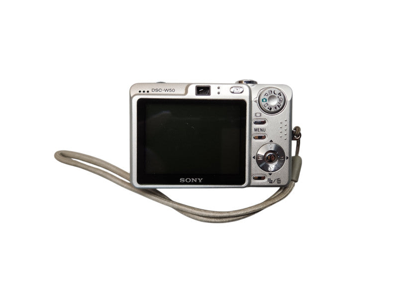 Sony Cyber-shot DSC-W50 6.0MP Digital Camera w/ Bag