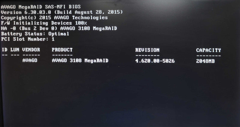 Supermicro X10DRi-T4+, 2x Xeon E5-2630v3 2.4GHz, 64GB RAM, AVAGO 3108, 2x PSU _