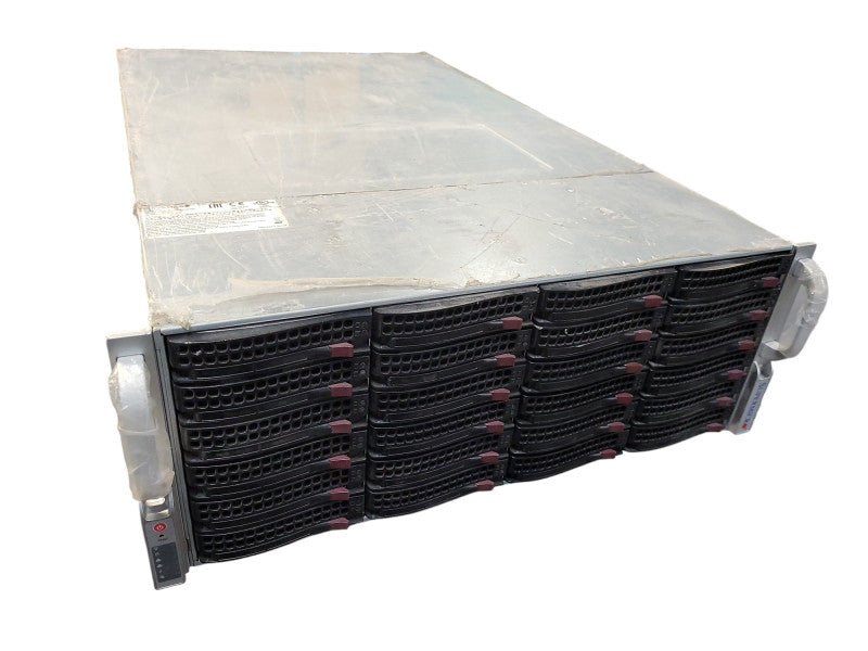 Supermicro 4U 36 Bay X10DRi-T4+ 2x E5-2630 v3 64GB DDR4 29x 8TB HDD 2x PSU $