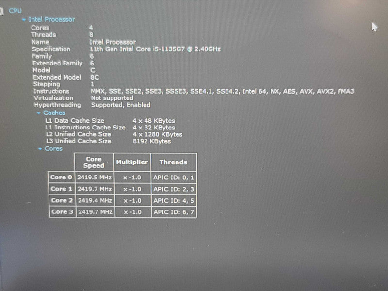 Lenovo ThinkPad E14 Gen 2| i5-1135G7| 8GB DDR4| 512GB SSD  β Lap200
