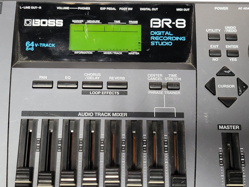Boss BR-8 Digital Recording Studio MTR Multi Track Recorder, READ _