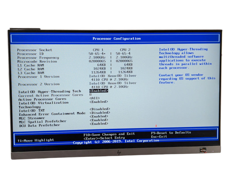 DATAON S2D-5212i S2600WF 2x Xeon Silver 4110 128GB RAM  -