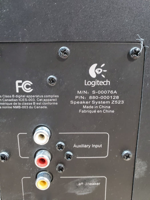 Logitech Z523 Multimedia 2.1 Computer System 2 Speakers 1 Subwoofer