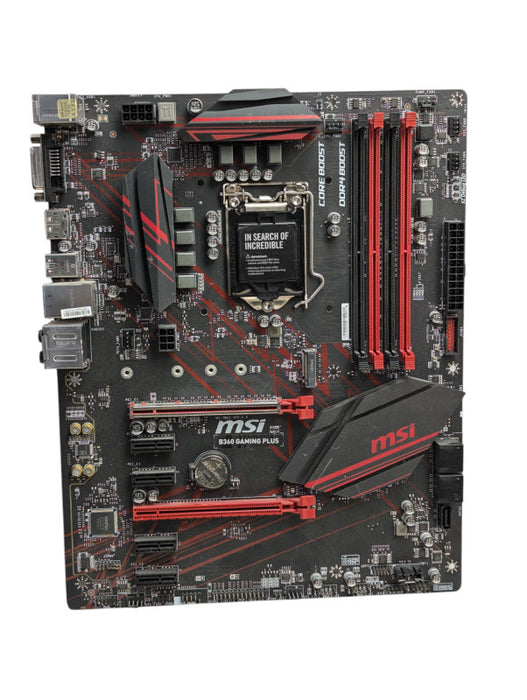 MSI B360 GAMING PLUS Mother Board Please READ  -