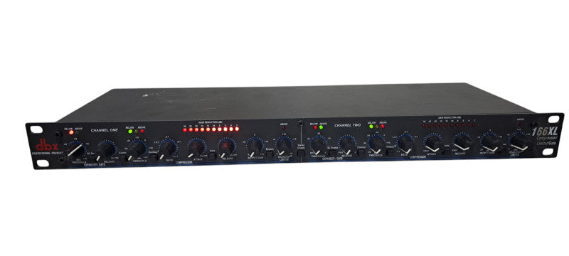 DBX 166XL Two-Channel Compressor/Limiter/Gate