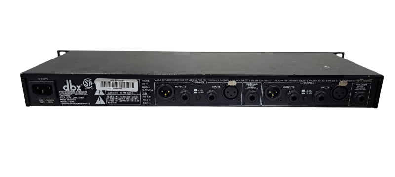 DBX 166XL Two-Channel Compressor/Limiter/Gate