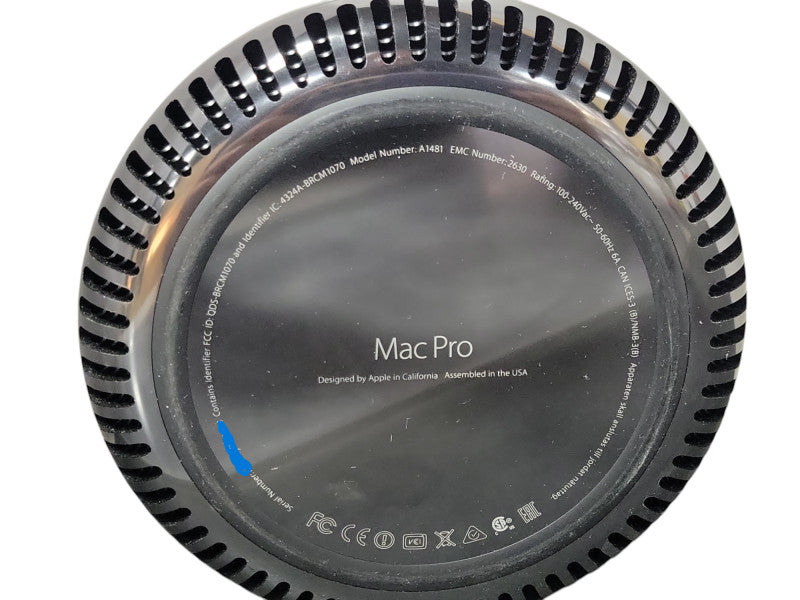 Apple Mac Pro 2013 Xeon E5-1650v2, 64GB, 250GB SSD, FirePro D500 3GB GPU _