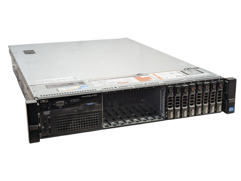 DELL PowerEdge R720 2x Intel Xeon E5-2620 0 @ 2.200Ghz 64GB RAM H710 mini -