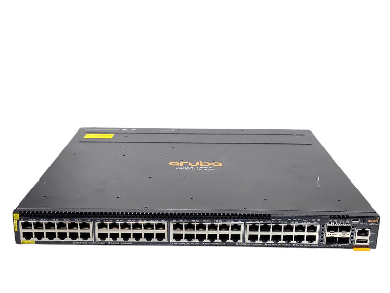 Aruba JL661A 6300M 48-Port Gigabit CL4 PoEW 4SFP56 switch 2x Power supplies _