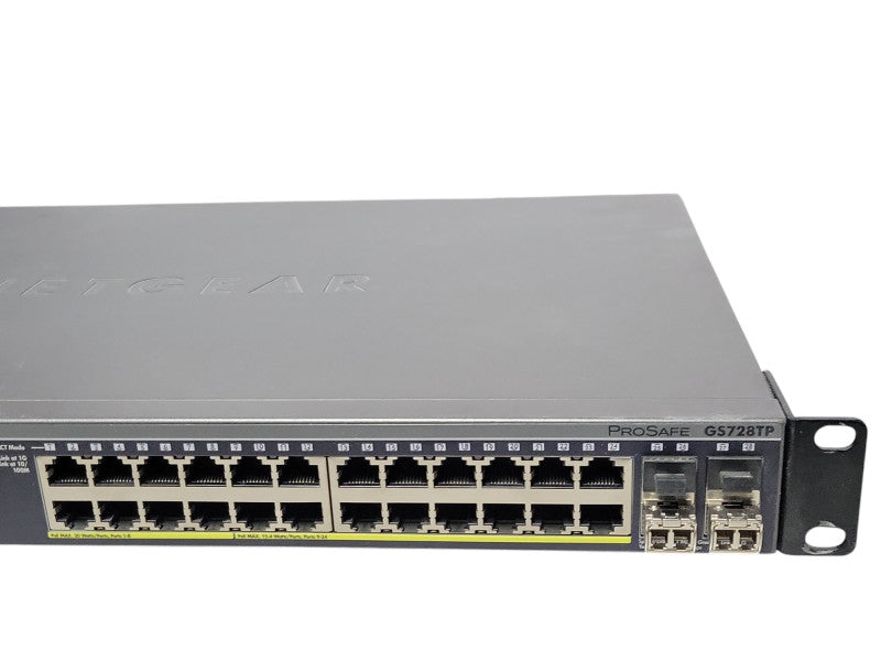 NetGear GS728TP ProSafe 24-Port Gigabit Smart Switch with PoE and 4x SFP Port _