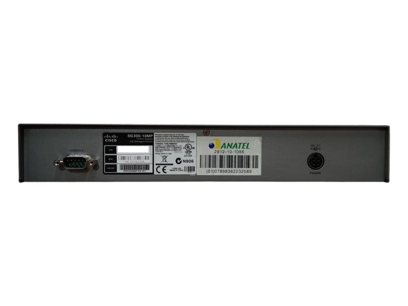 Cisco SG300-10MP, 10-Port Gigabit PoE+ Managed Switch