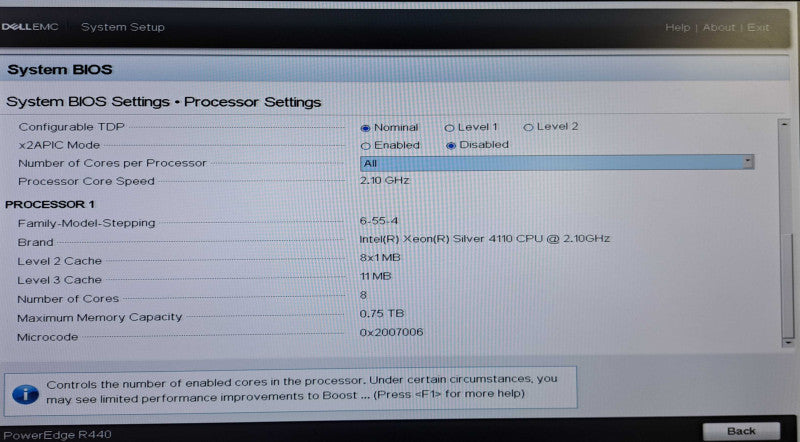 Dell OEMR R440 1U 8x 2.5" | Xeon Silver 4110 @2.10GHz, 32GB DDR4, H330 *READ*