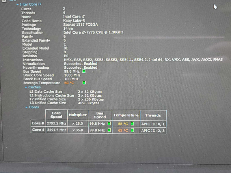 Dell XPS 13 9365| i7-7Y75| 8GB DDR3| 256GB | Touch ! SSD β BudLap