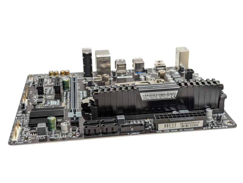 GIGABYTE GA-H110M-A with Intel Core i5-6600K & 16GB RAM  -