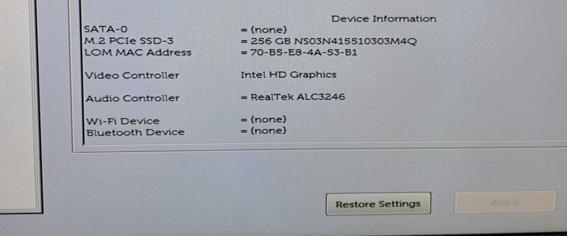 Dell OptiPlex 5080 Micro | i5-10500T @2.30GHz, 16GB DDR4, 256GB NVMe
