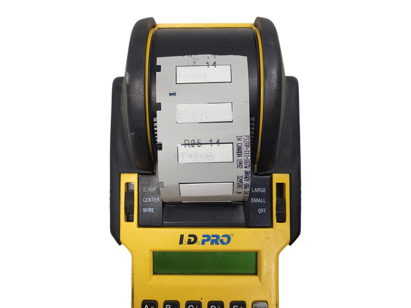 Brady ID Pro Wire Marker Printer with Case and Extra Battery READ $