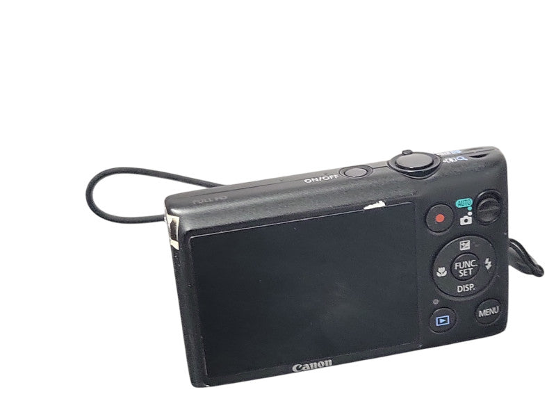 Canon PowerShot Digital Camera ELPH 300HS 12.1MP Black w/ Battery, READ _