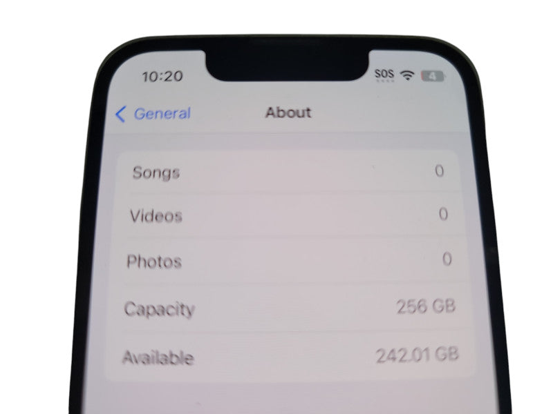 Apple iPhone 13 mini - 256GB - Starlight [A2626] (