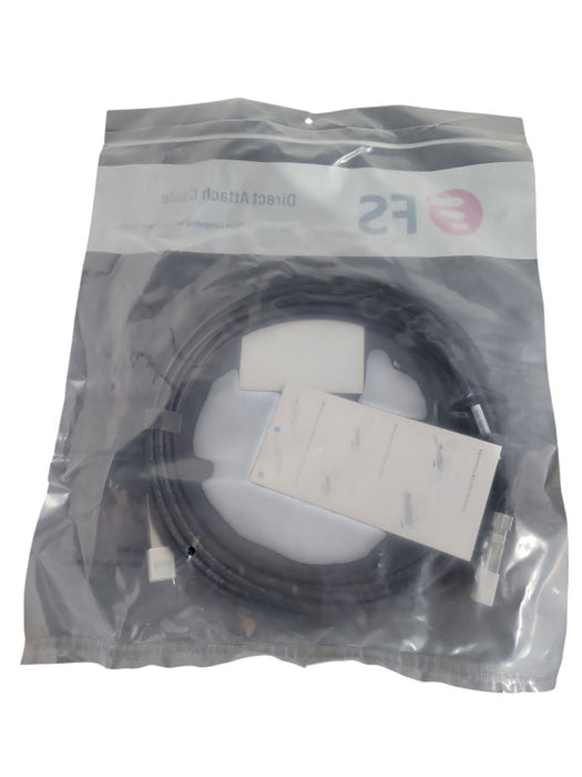 SFPP-PC07 FS 10GB SFP+ 7M Passive Direct Copper Attachment Biaxial Cable New !