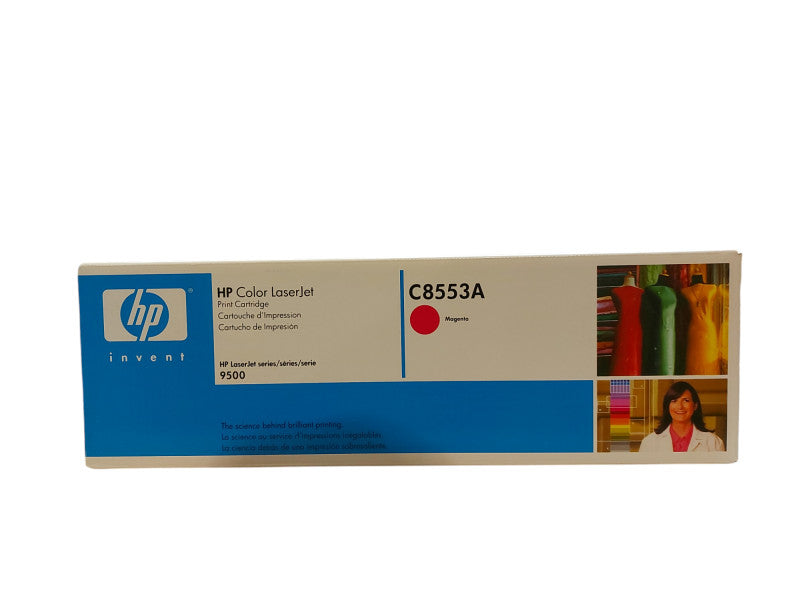 Brand New HP C8553A LaserJet 9500 Series Magenta Color Print Cartridge