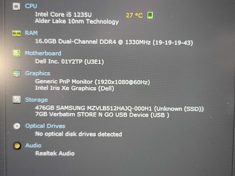 Dell Latitude 5430| i5-1235U| 16GB DDR4| 512GB SSD  β Lap200