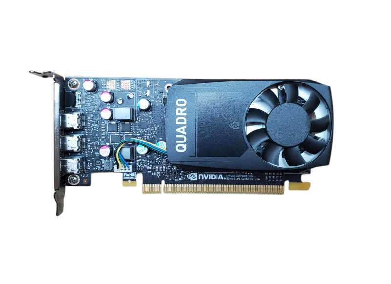 NVIDIA Quadro P400 | 2GB GDDR5 Low Profile Graphics Card | 3x Mini DP