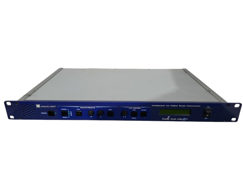 Analog Way XTD-625 Studio Scan Workstation to Video Scan Converter !