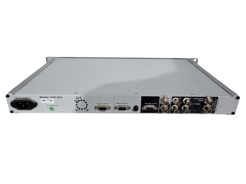 Analog Way XTD-625 Studio Scan Workstation to Video Scan Converter !