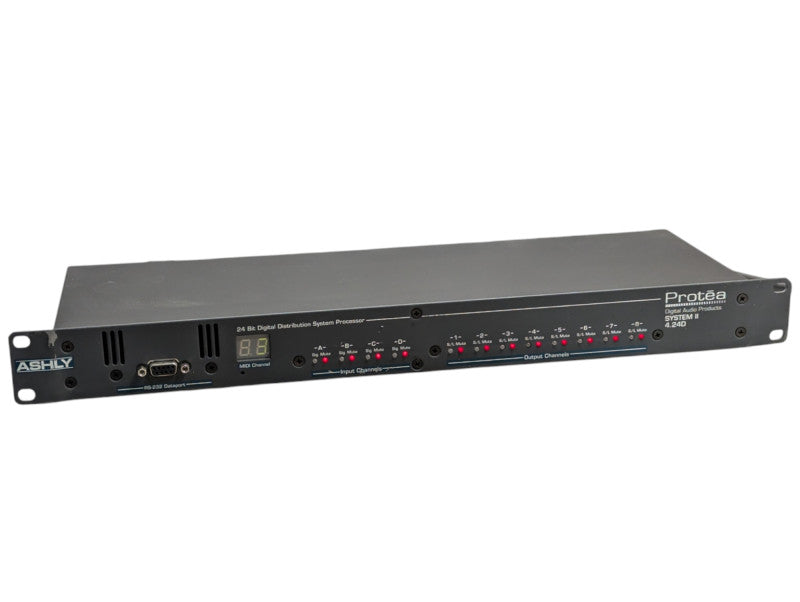 ASHLY PROTEA SYSTEM II 4.24D 24 Bit Digital Distribution System Please READ  -