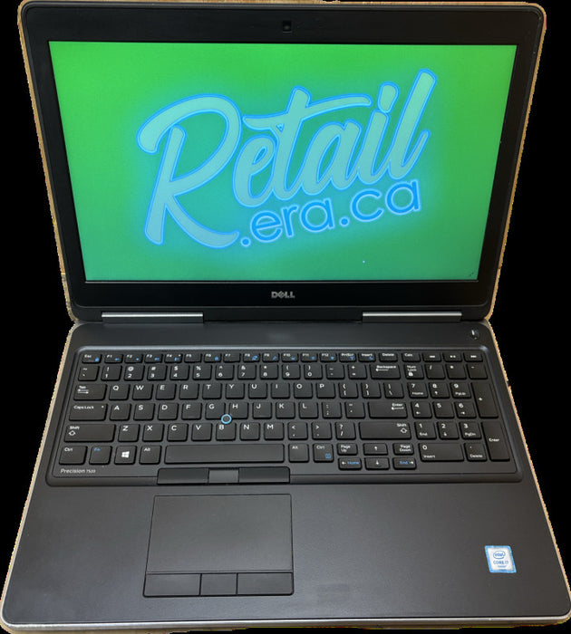 Dell Precision 7520 i7-6820HQ QUADRO M1200 4GB GPU 16GB RAM 256GB SSD  Lap200