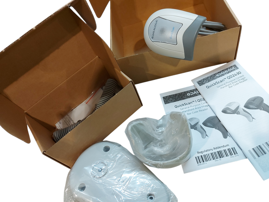 Datalogic QD2430 Handheld 2D Wired Barcode Scanner Reader