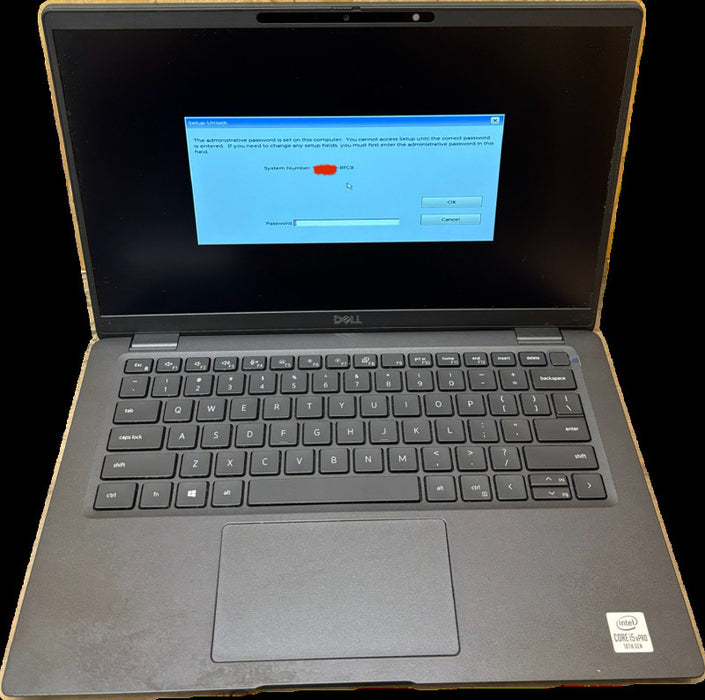 Dell Latitude 7410 i5 10th Gen CPU BIOS Locked For Parts/Repair READ!  Lap200