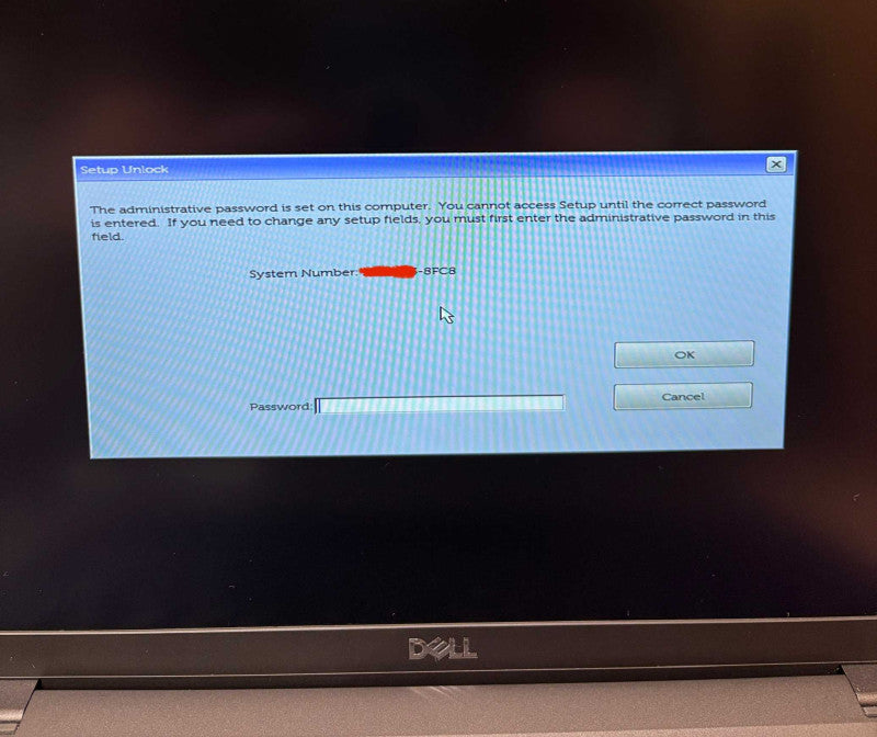 Dell Latitude 7410 i5 10th Gen CPU BIOS Locked For Parts/Repair READ!  Lap200
