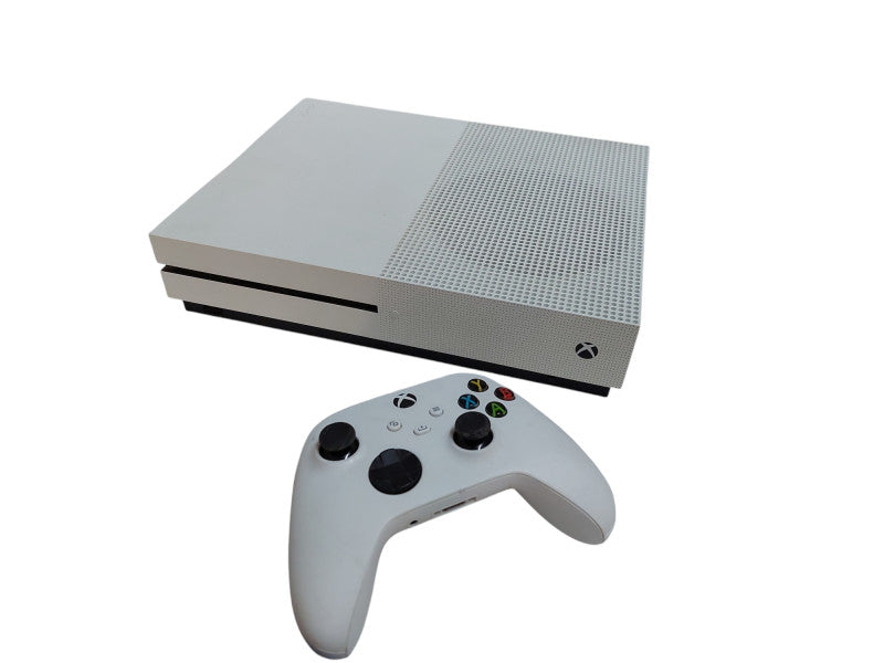 Microsoft Xbox One S White 1TB with White Controller Model: 1681 & 1914 =