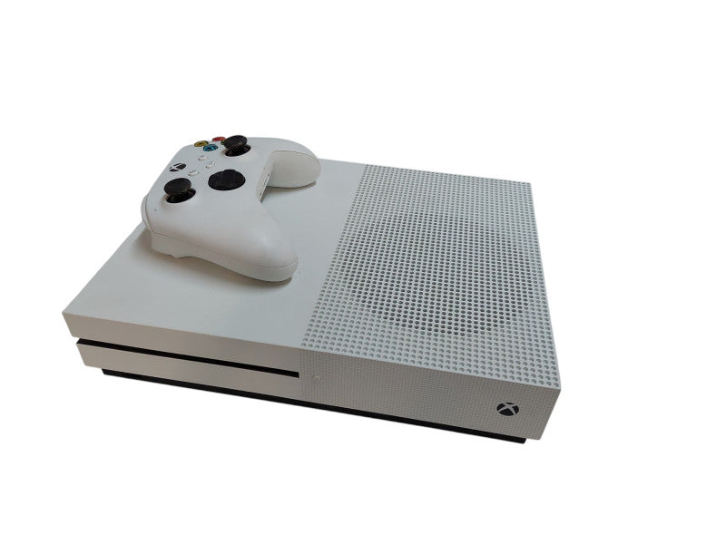 Microsoft Xbox One S White 1TB with White Controller Model: 1681 & 1914 =