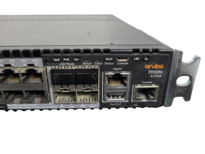 HP Aruba 2930M JL320A 24-Port PoE+ Ethernet Switch 1x PSU !