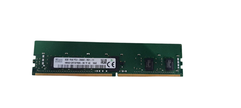 SK Hynix 8GB 1Rx8 PC4-2666V  Server Memory P/N HMA81GR7AFR8N-VK Q