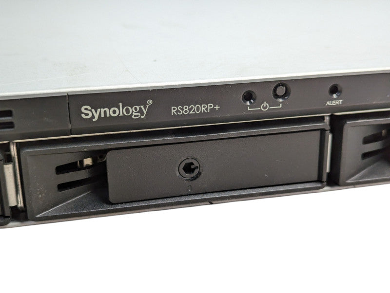 Synology RackStation RS820RP+ 4 Bay NAS with 4x 4TB HDDs and 2x PSU  -