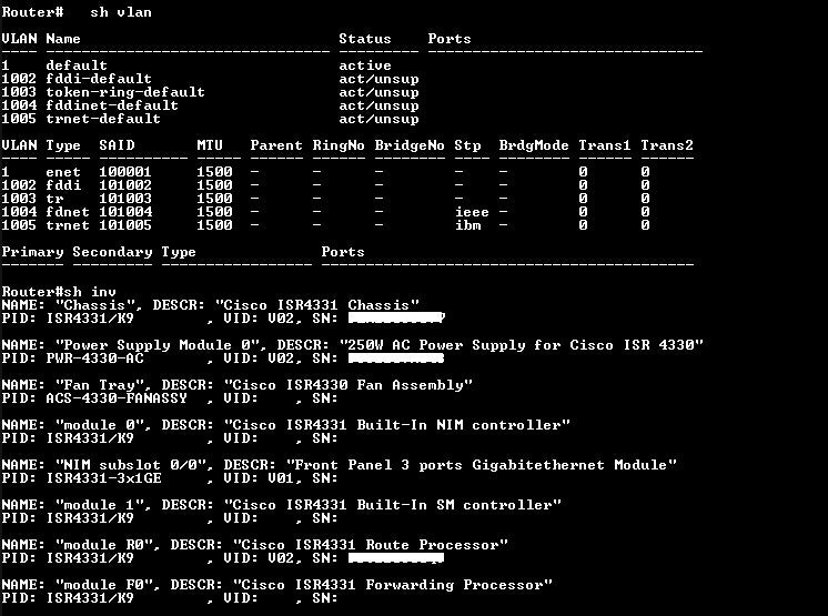 Cisco 4300 Series ISR4331/K9 Integrated Service Router, Not Affected