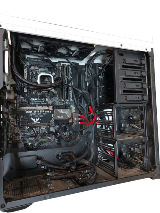 Generic PC with ASUS Sabertooth Z97 Mark 2 i7 4790K 16GB DDR3 Liquid Cooling  =